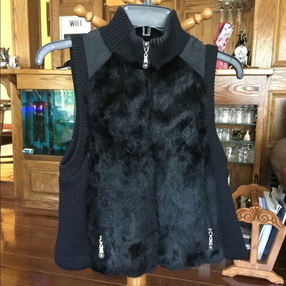 Jamie Sadock Fur Sleeveless Jacket 